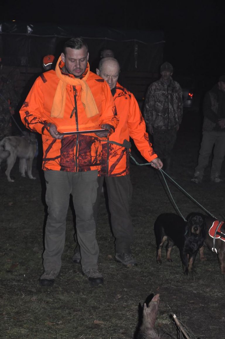 Międzynarodowy Konkurs Oceny Pracy Psów Dzikarzy w Naturalnych Warunkach 25.11.2017  - 