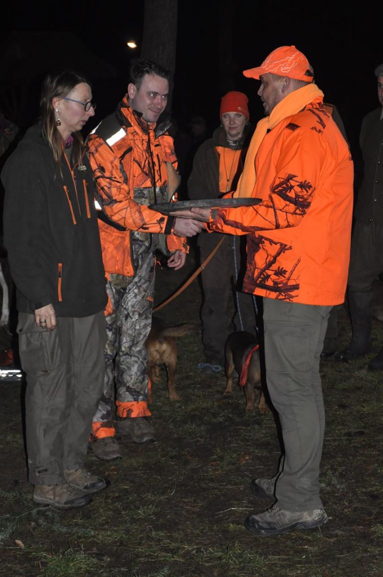 Międzynarodowy Konkurs Oceny Pracy Psów Dzikarzy w Naturalnych Warunkach 25.11.2017  - 