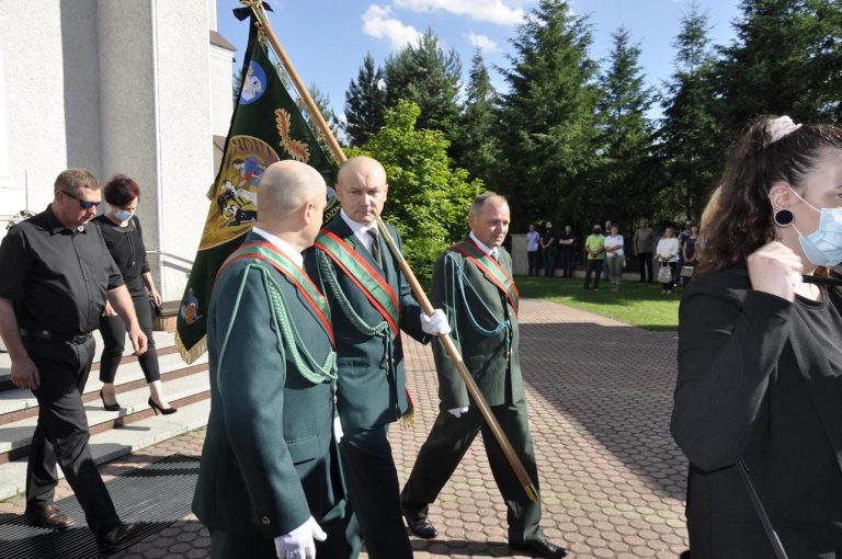 Ceremonia pogrzebowa Ś.P. Zygmunta Koniecznego 01.07.2020r.  - 