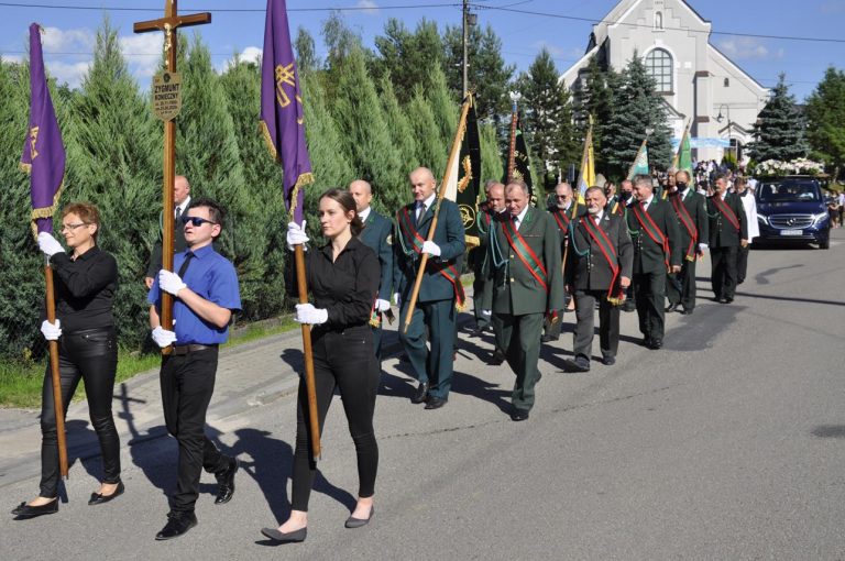 Ceremonia pogrzebowa Ś.P. Zygmunta Koniecznego 01.07.2020r.  - 