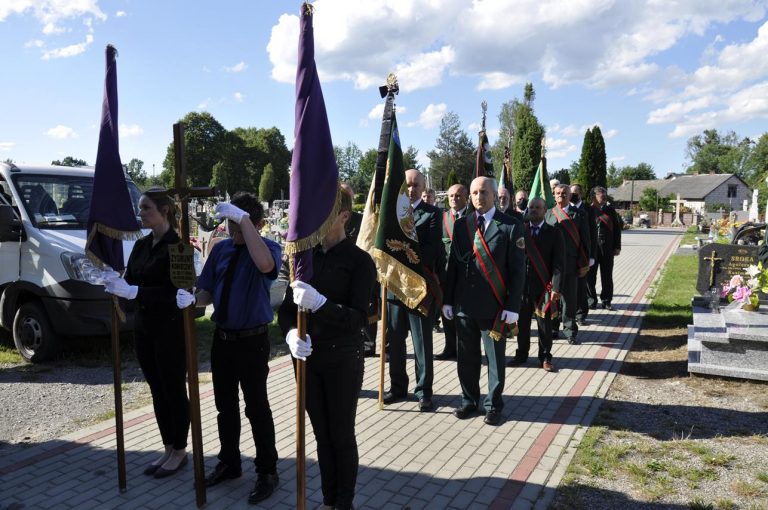 Ceremonia pogrzebowa Ś.P. Zygmunta Koniecznego 01.07.2020r.  - 