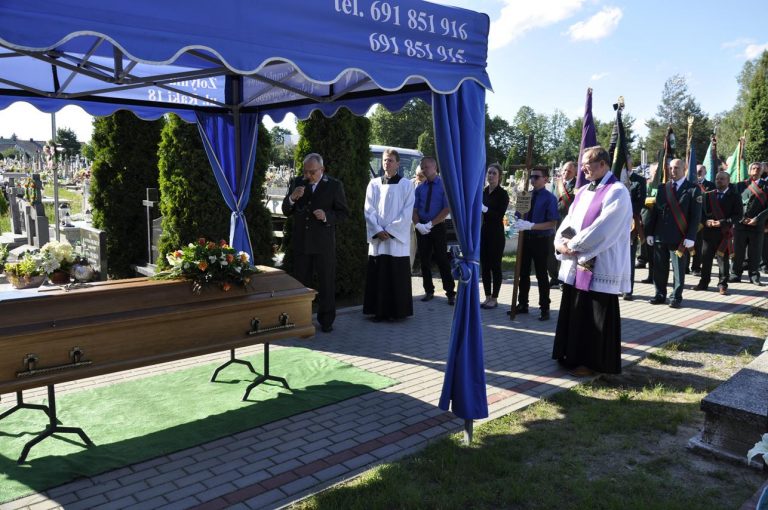 Ceremonia pogrzebowa Ś.P. Zygmunta Koniecznego 01.07.2020r.  - 