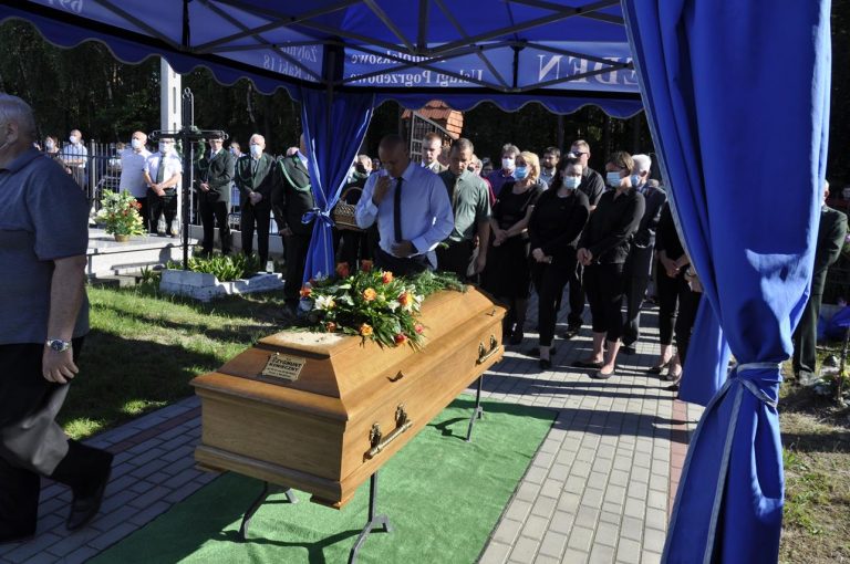 Ceremonia pogrzebowa Ś.P. Zygmunta Koniecznego 01.07.2020r.  - 