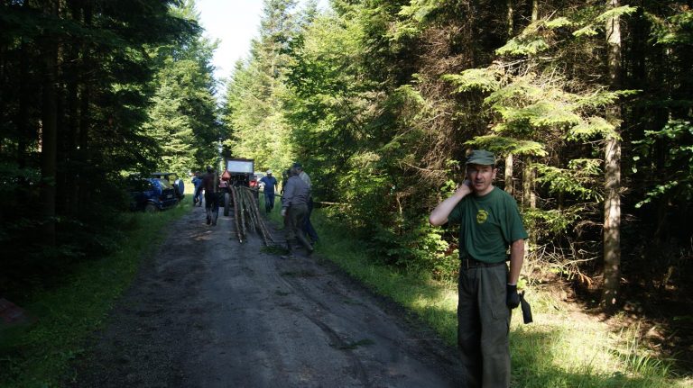 Akcja Koła – budowa ambon szwedzkich – 09.07.2011r.  - 