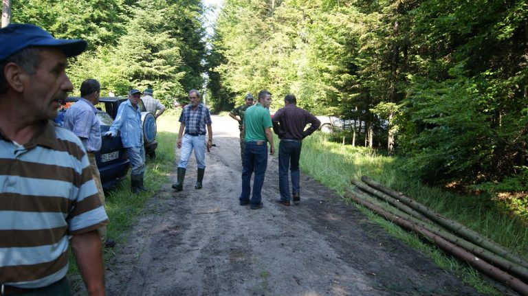 Akcja Koła – budowa ambon szwedzkich – 09.07.2011r.  - 