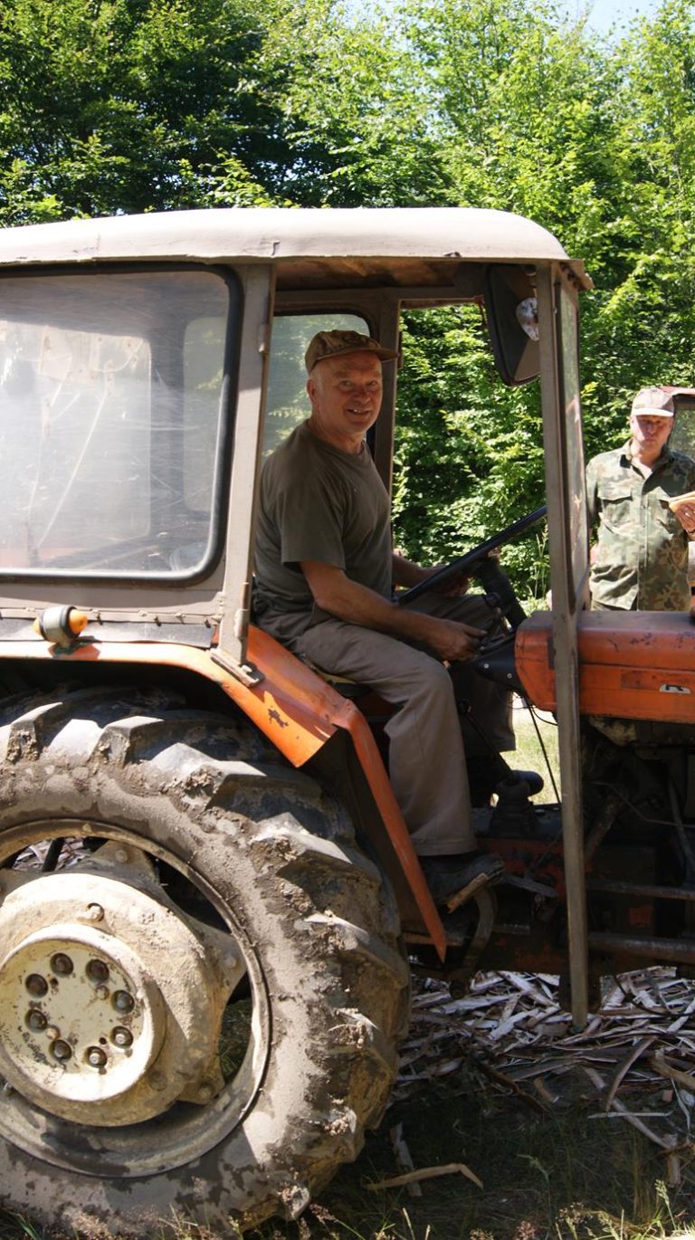 Akcja Koła – budowa ambon szwedzkich – 09.07.2011r.  - 