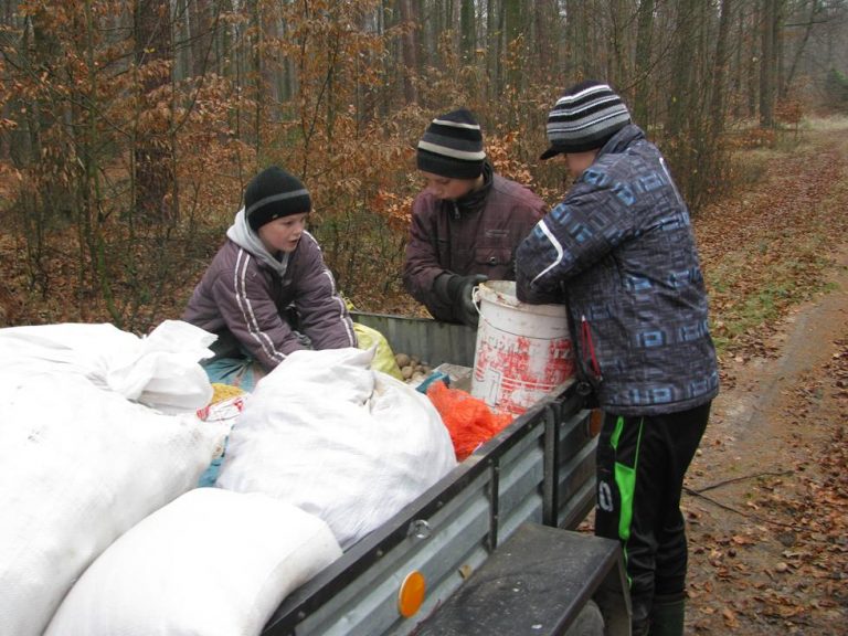 Dokarmiamy zwierzęta w łowisku – 19.11.2019r.  - 