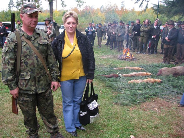 Polowanie zbiorowe z okazji Festiwalu Myśliwskiego – Leżajsk 10.10.2009r.  - 