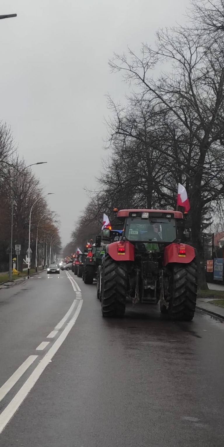 „Myśliwi razem z rolnikami” – protest.  - 