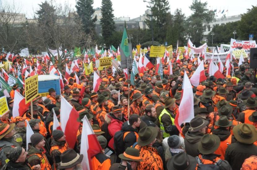 Wyjazd na protest do Warszawy