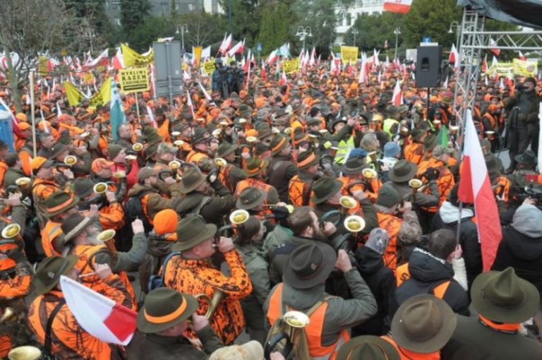 Wyjazd na protest do Warszawy  - 