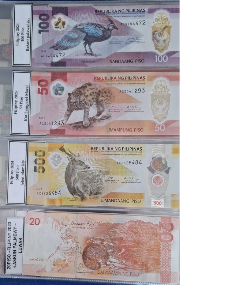 Kolekcja banknotów i monet  - 