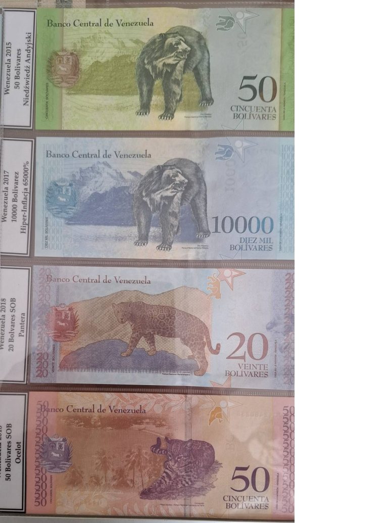 Kolekcja banknotów i monet  - 