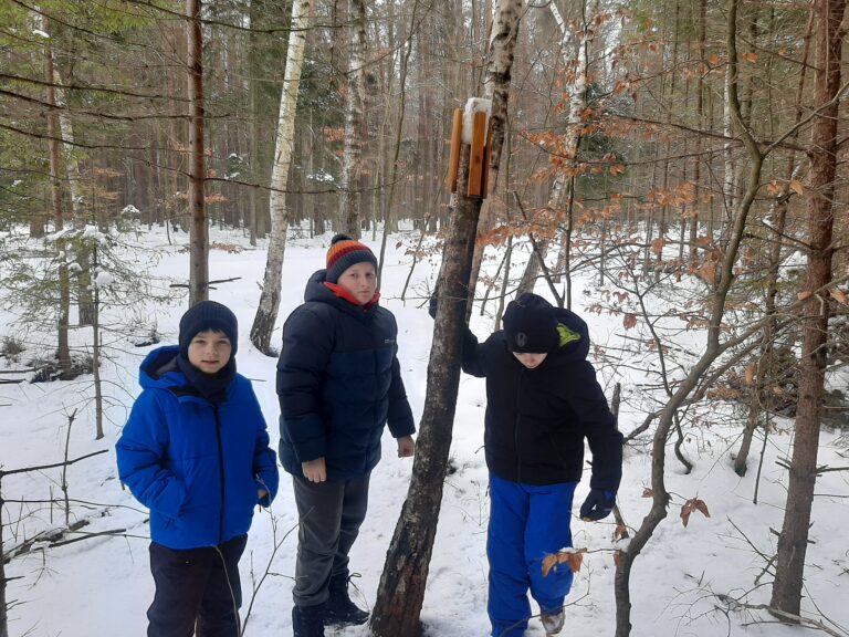 Akcja charytatywno – edukacyjna „Pomagamy zwierzętom przetrwać zimę”  - 